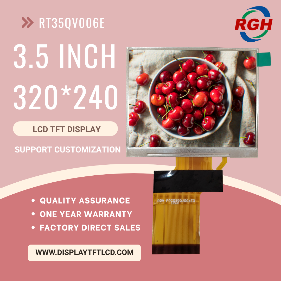 3.5-Inch Compact Wearable Product Integration TFT LCD Display