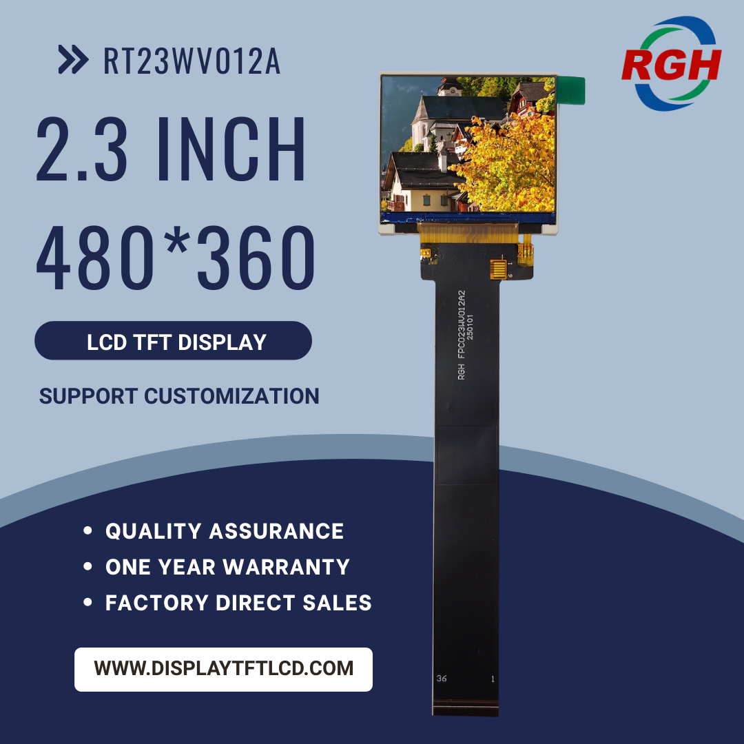 Industrial Embedded 2.3-Inch 480X360 Display Module TFT LCD Screen