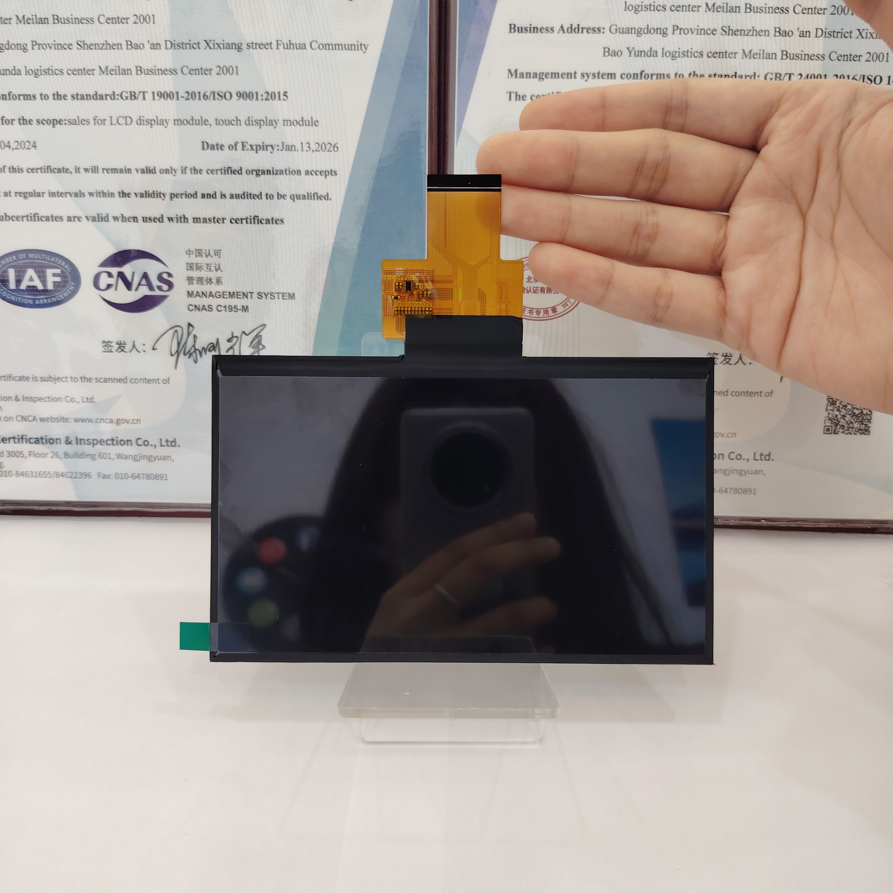 6.2-Inch 1024X600 Industrial Visual Interface TFT LCD Display - view 4