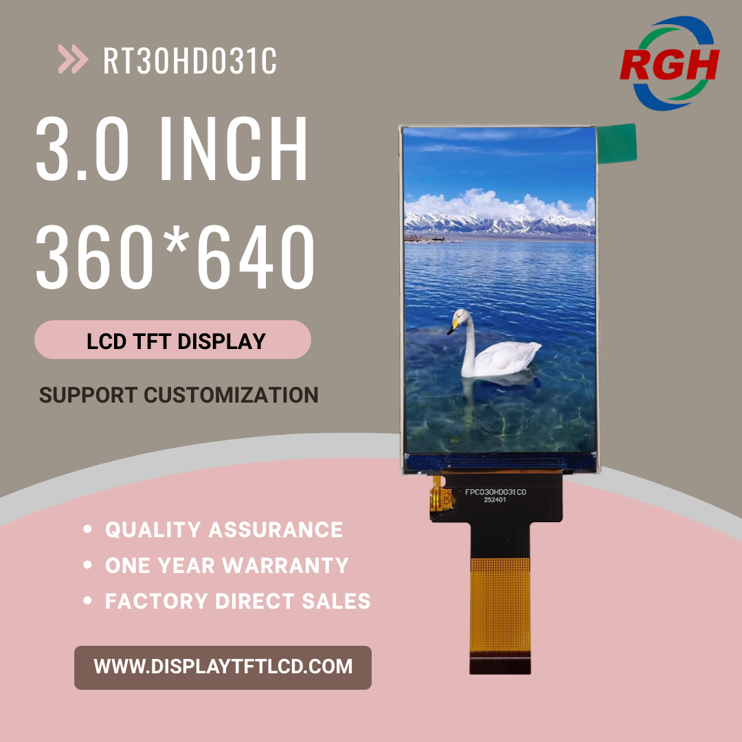 Advanced 3.0-Inch 360X640 Mipi Driven TFT LCD Display